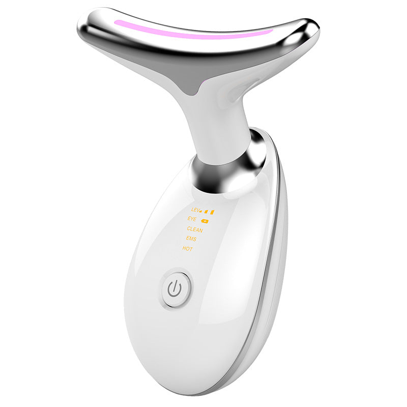 EMS Thermal Neck Lifting And Tighten Massager Electric Microcurrent Wrinkle Remover - Top Sales💳💵