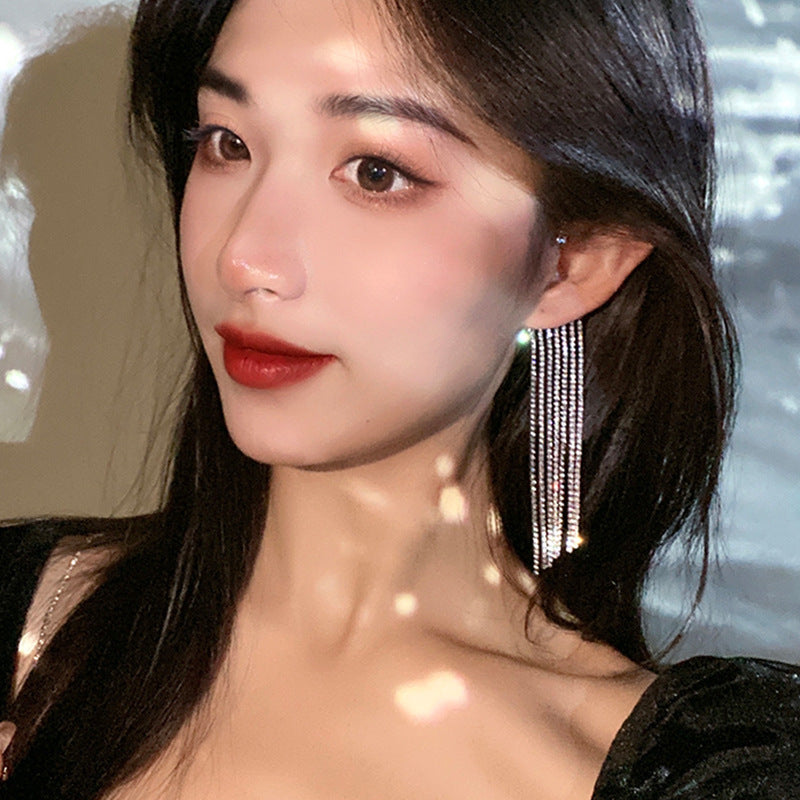 Fashionable And Simple Long Tassel Earrings - Top Sales💳💵