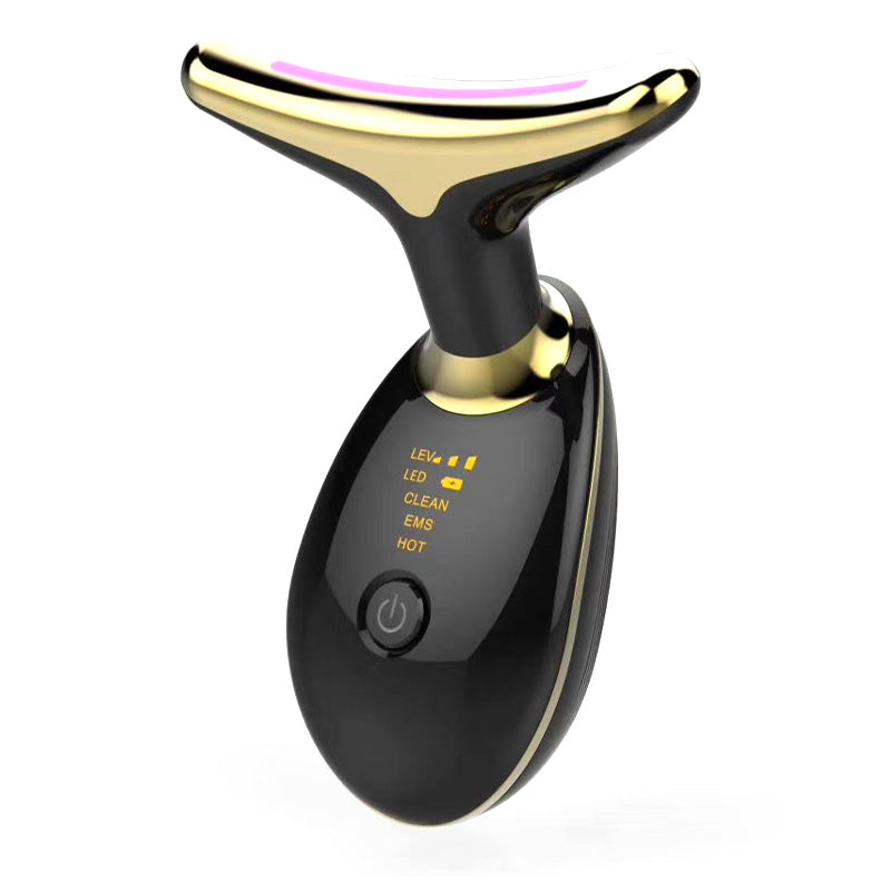 EMS Thermal Neck Lifting And Tighten Massager Electric Microcurrent Wrinkle Remover - Top Sales💳💵